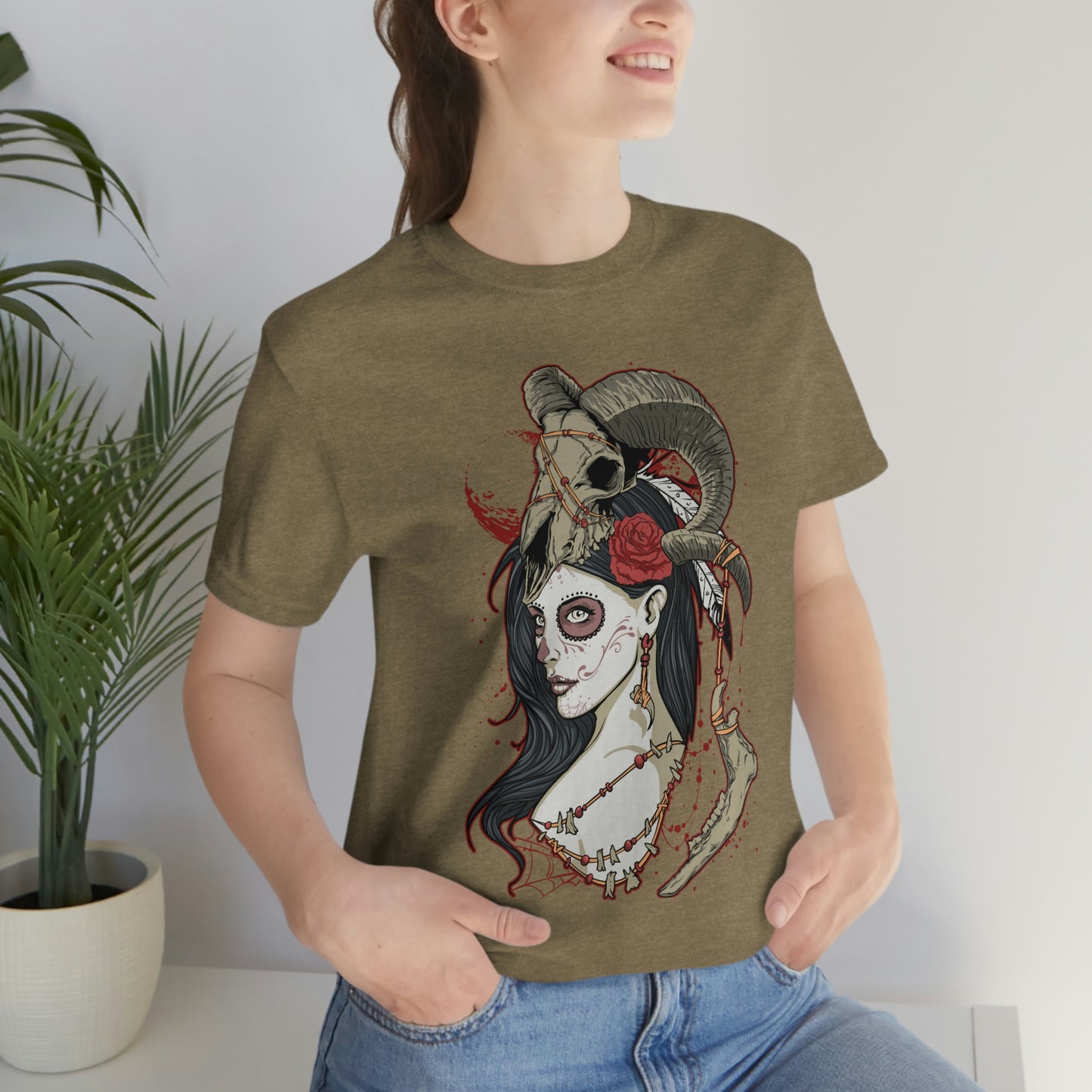 T-shirt fantaisie de la Reine Morte