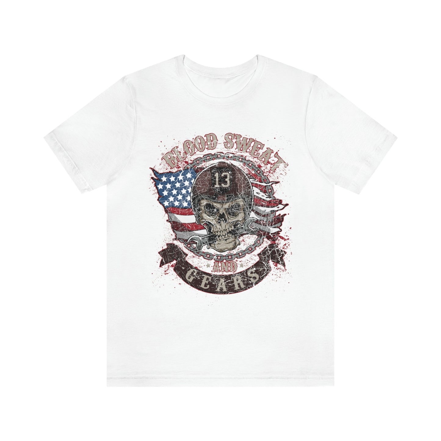 Blood Sweat and Gear Motorcycle T-shirt