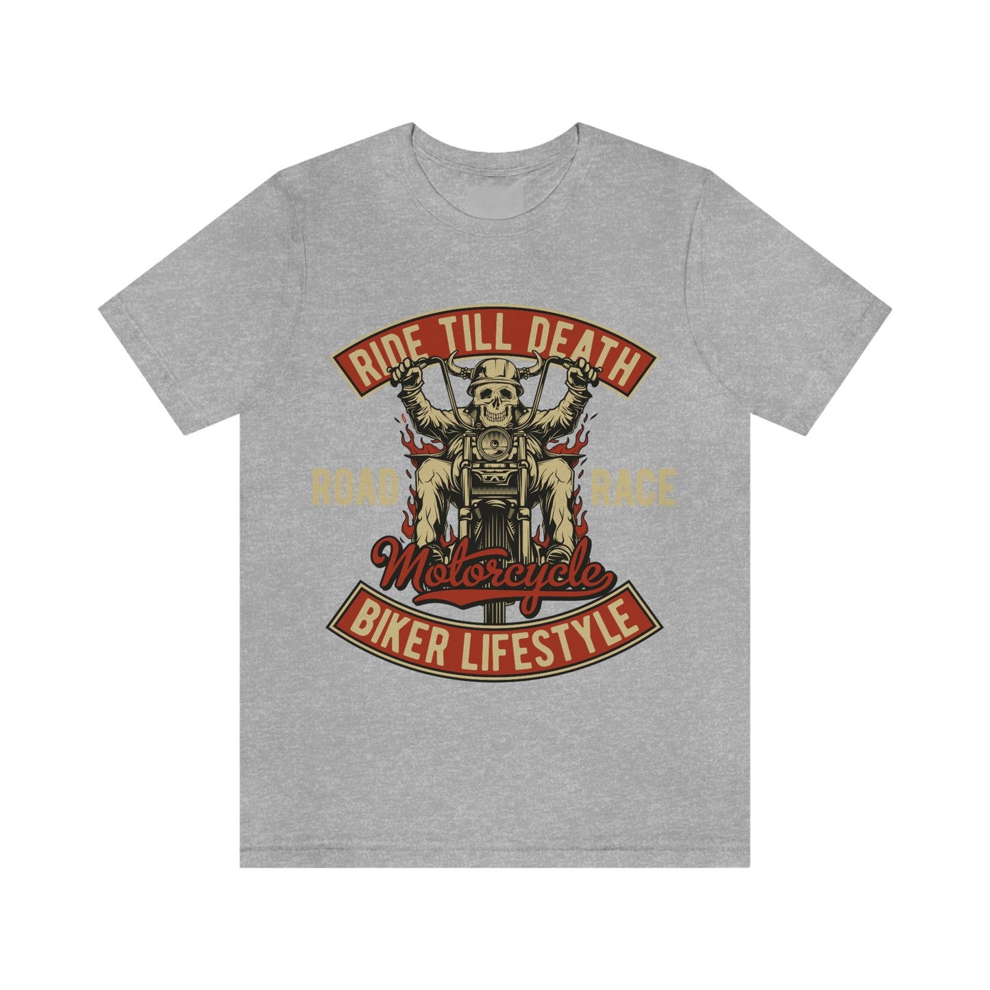 Unisex Motorcycle Biker T-Shirt