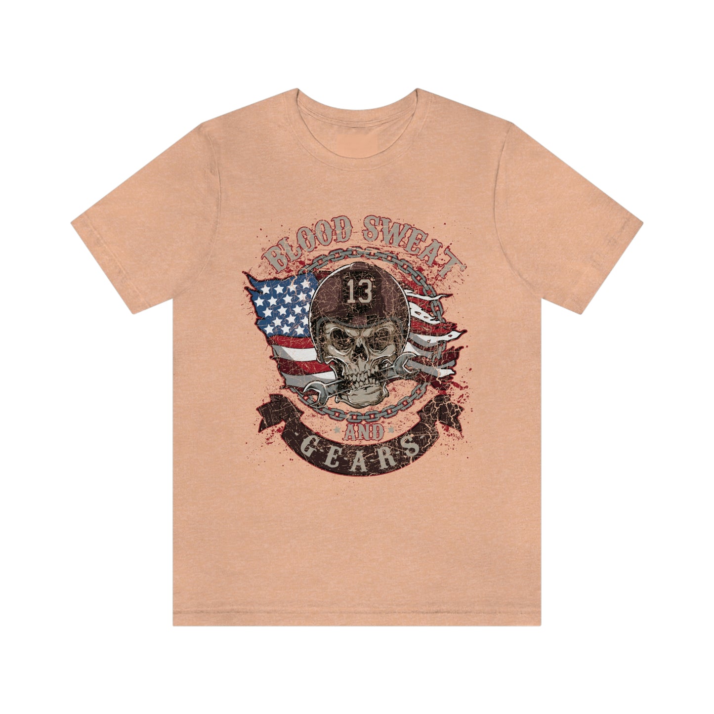 Blood Sweat and Gear Motorcycle T-shirt