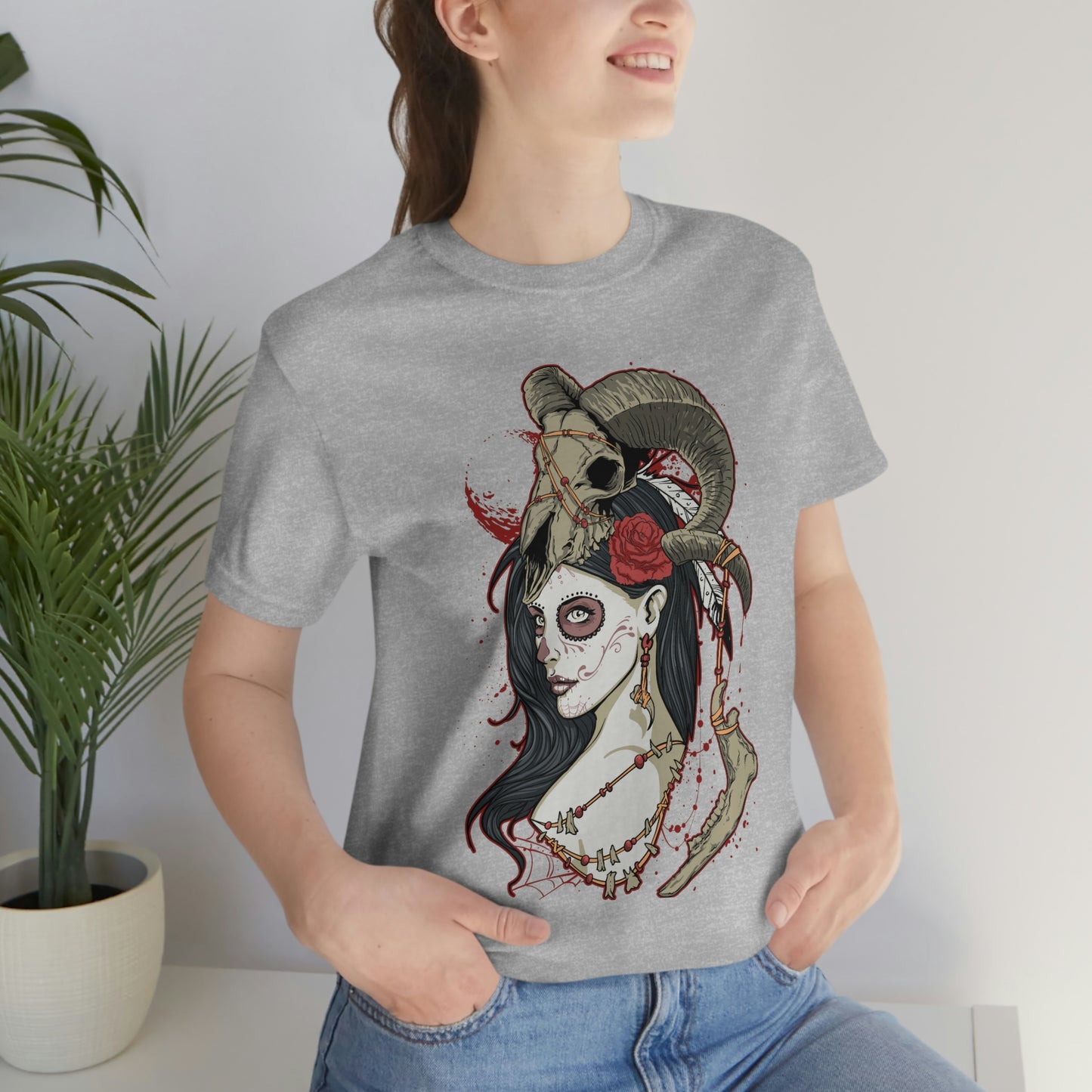 T-shirt fantaisie de la Reine Morte