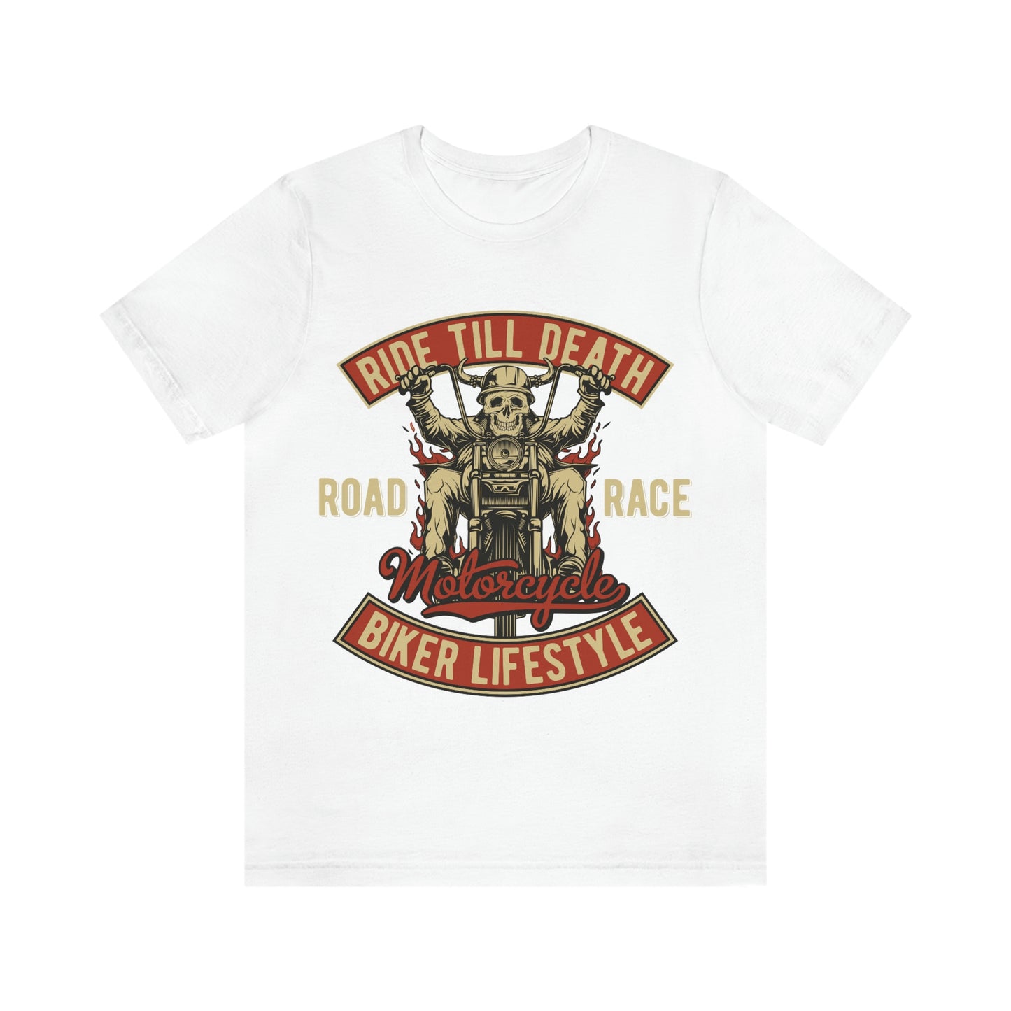 Unisex Motorcycle Biker T-Shirt