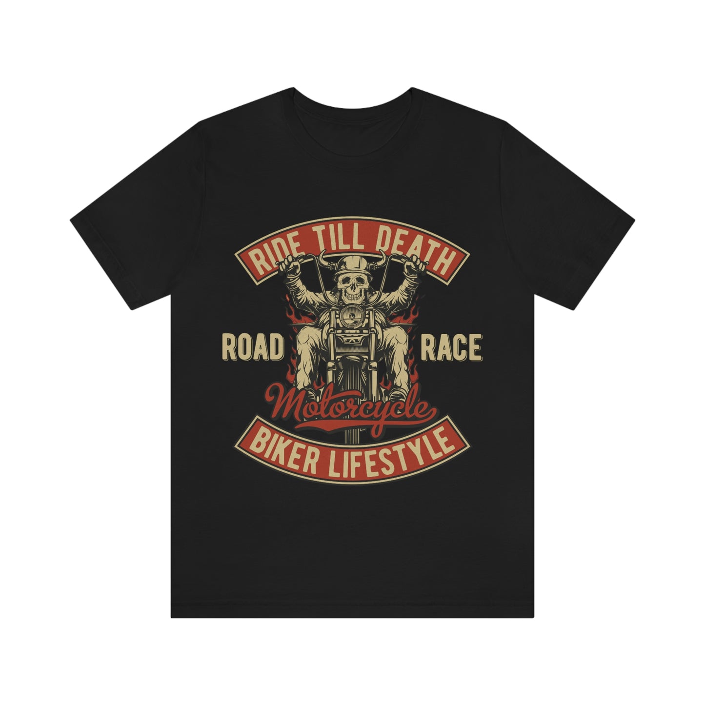 Unisex Motorcycle Biker T-Shirt