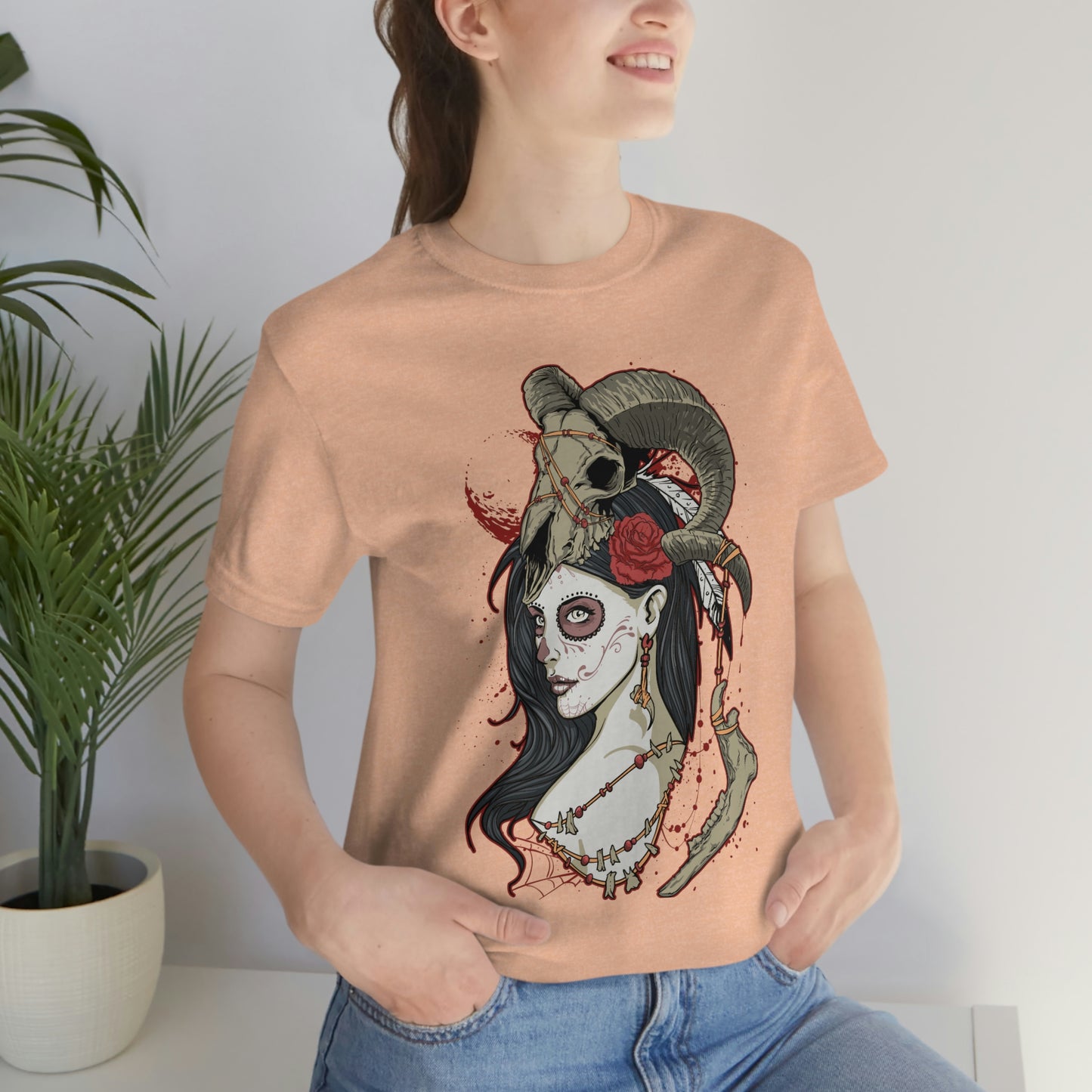 T-shirt fantaisie de la Reine Morte