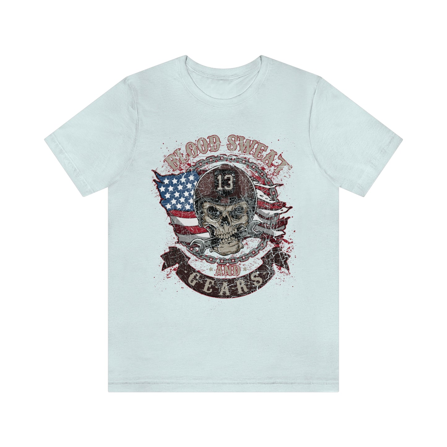 Blood Sweat and Gear Motorcycle T-shirt