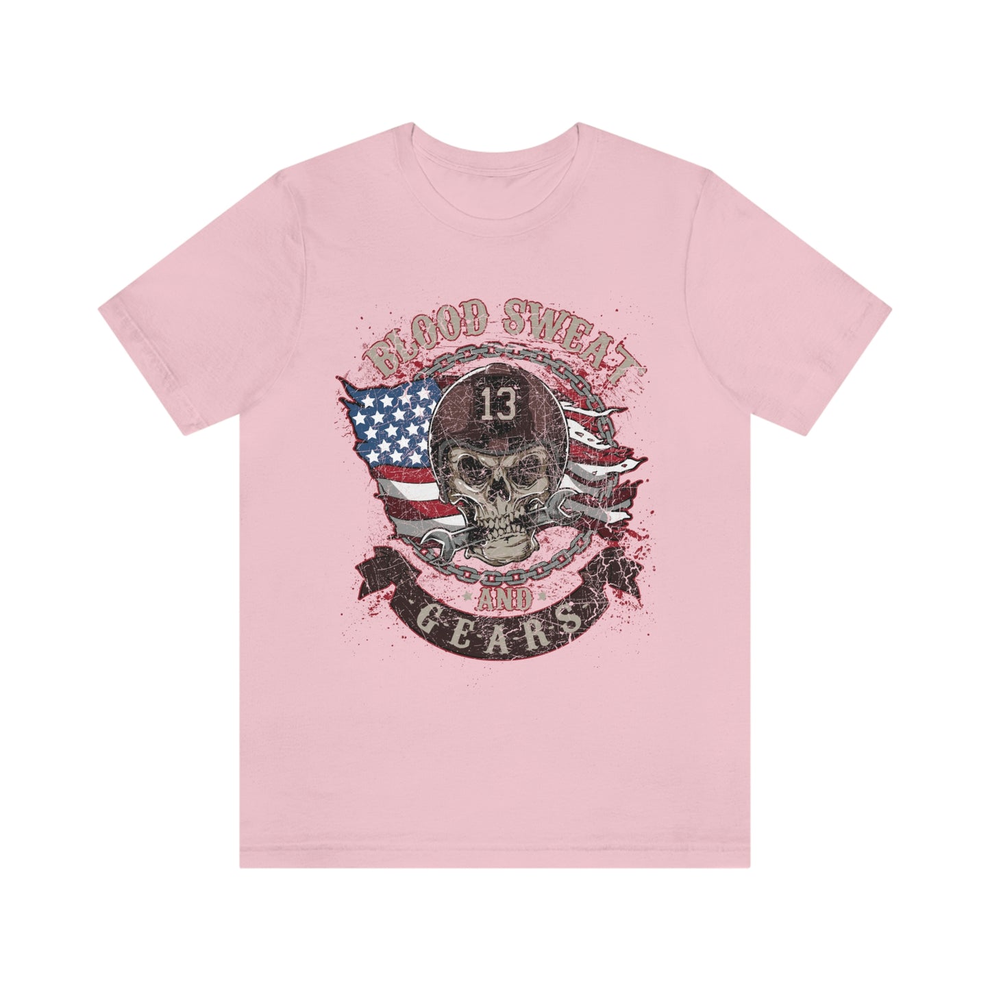 Blood Sweat and Gear Motorcycle T-shirt